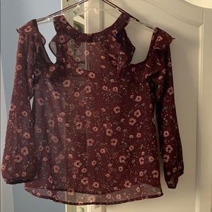 Aeropastle floral blouse